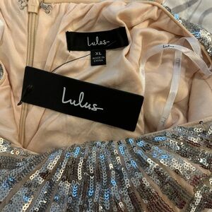 Lulu’s Sequin Bodycon Mini Dress Size XL